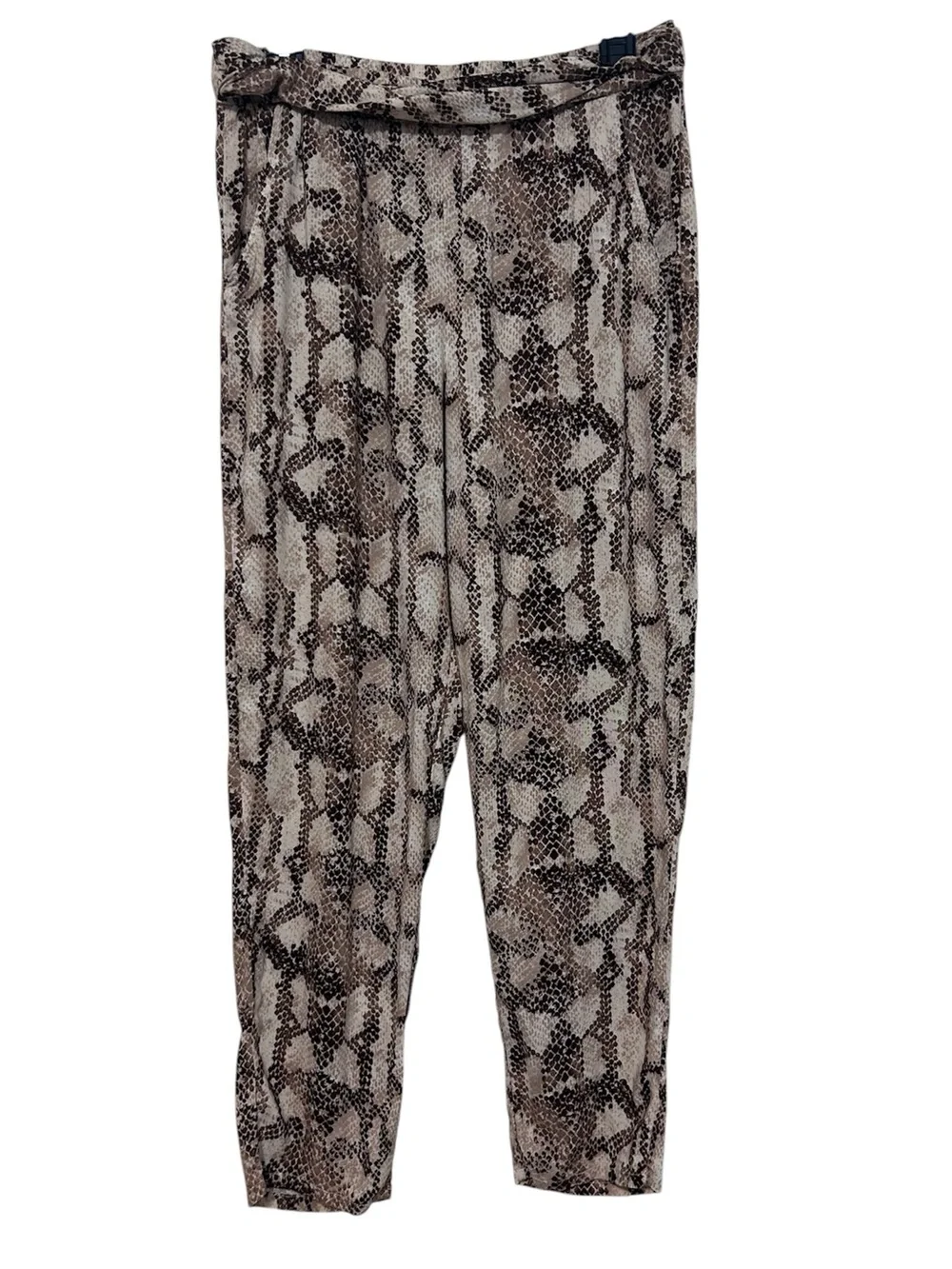 Justice Girls Snakeskin Print Rayon Pants Size 18 NWT